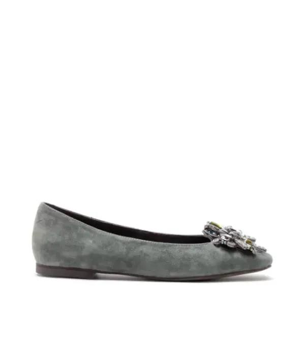 Zapatos Planos*Alma en Pena Comprar Bailarina Con Adorno De Flores