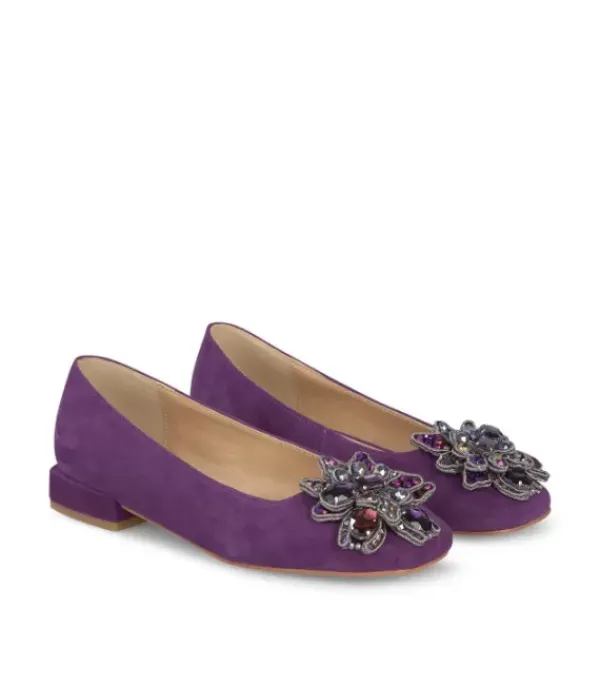 Zapatos Planos*Alma en Pena Comprar Bailarina Con Adorno Flor