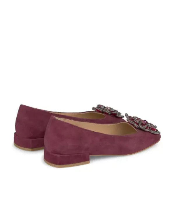 Zapatos Planos*Alma en Pena Comprar Bailarina Con Adorno Flor