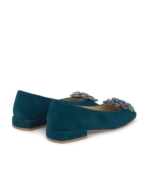 Zapatos Planos*Alma en Pena Comprar Bailarina Con Adorno Flor
