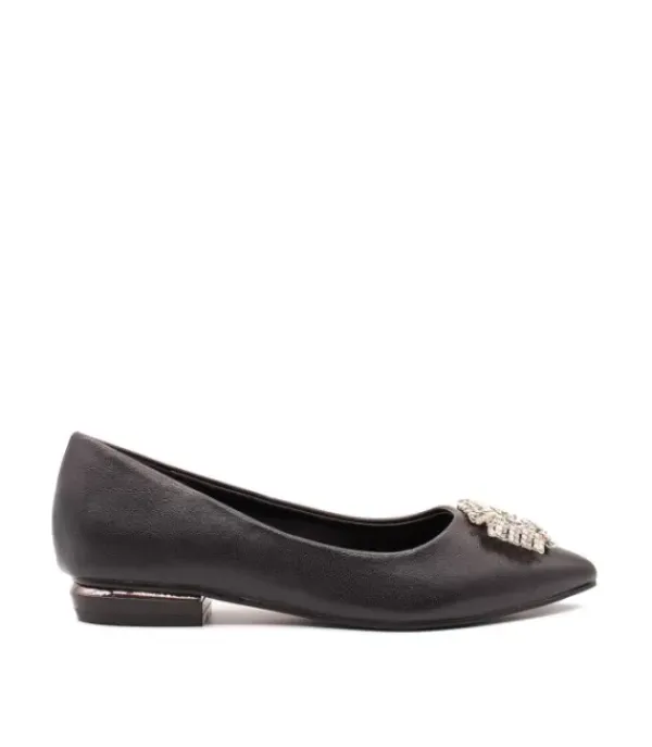 Zapatos Planos Azules*Alma en Pena Comprar Bailarina Con Broche De Pedreria