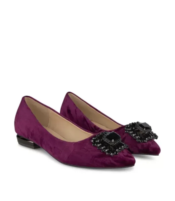 Zapatos Planos Azules*Alma en Pena Comprar Bailarina Con Broche