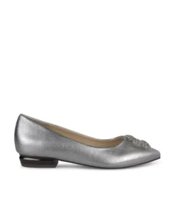 Zapatos Planos Azules*Alma en Pena Comprar Bailarina Con Broche De Pedreria