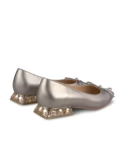 Zapatos Planos*Alma en Pena Comprar Bailarina Con Tacón De Strass