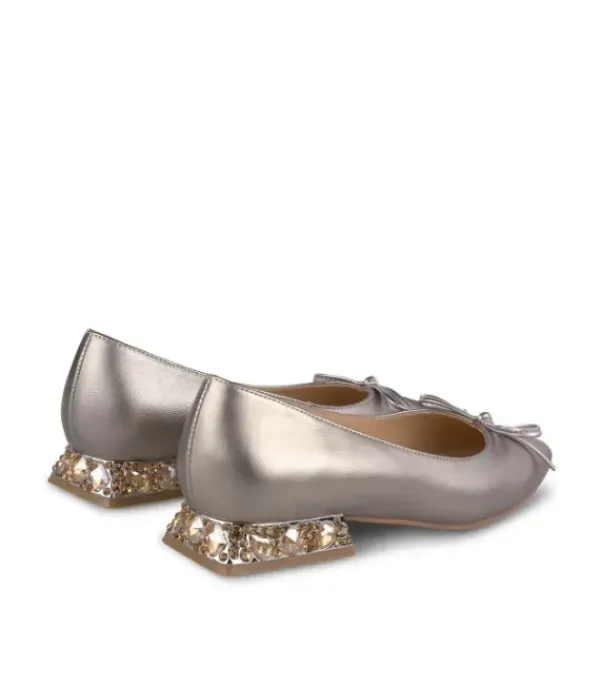 Zapatos Planos*Alma en Pena Comprar Bailarina Con Tacón De Strass