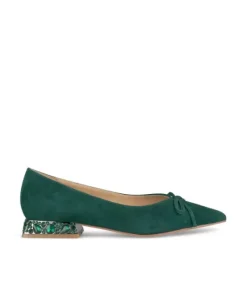 Zapatos Planos*Alma en Pena Comprar Bailarina Con Tacón Pedreria