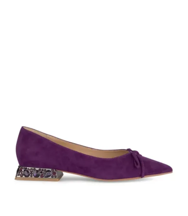 Zapatos Planos*Alma en Pena Comprar Bailarina Con Tacón Pedreria