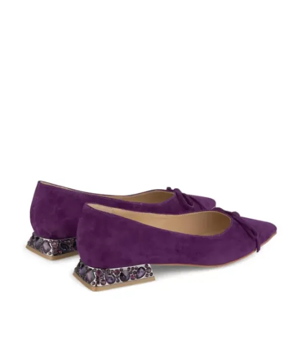 Zapatos Planos*Alma en Pena Comprar Bailarina Con Tacón Pedreria