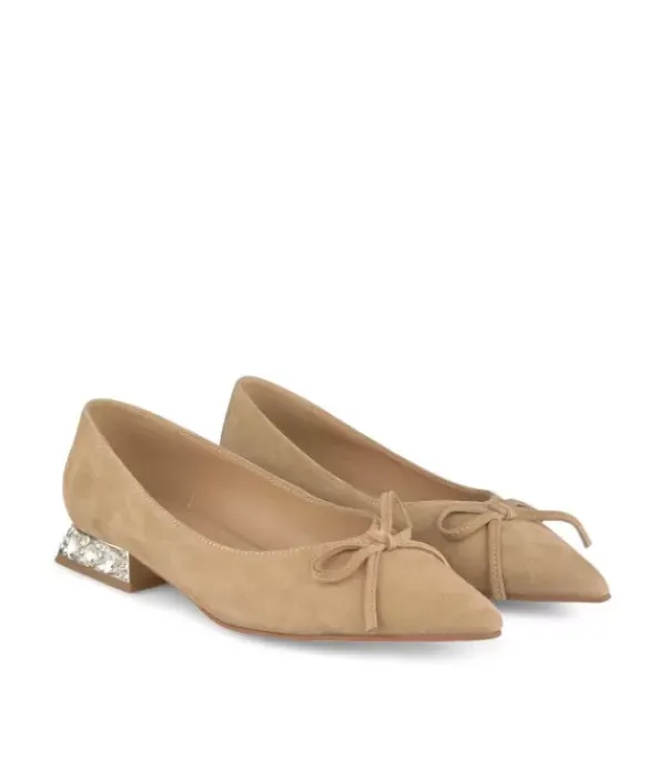 Zapatos Planos*Alma en Pena Comprar Bailarina Con Tacón Pedreria