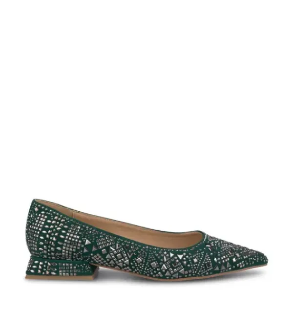 Zapatos Planos*Alma en Pena Comprar Bailarina Cubierta De Piedras