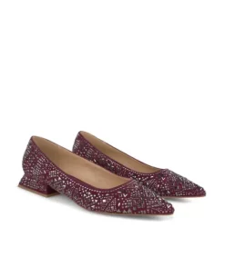 Zapatos Planos*Alma en Pena Comprar Bailarina Cubierta De Piedras
