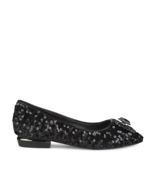 Zapatos Planos Azules*Alma en Pena Comprar Bailarina Cubierta De Lentejuelas