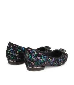 Zapatos Planos Azules*Alma en Pena Comprar Bailarina Cubierta De Lentejuelas