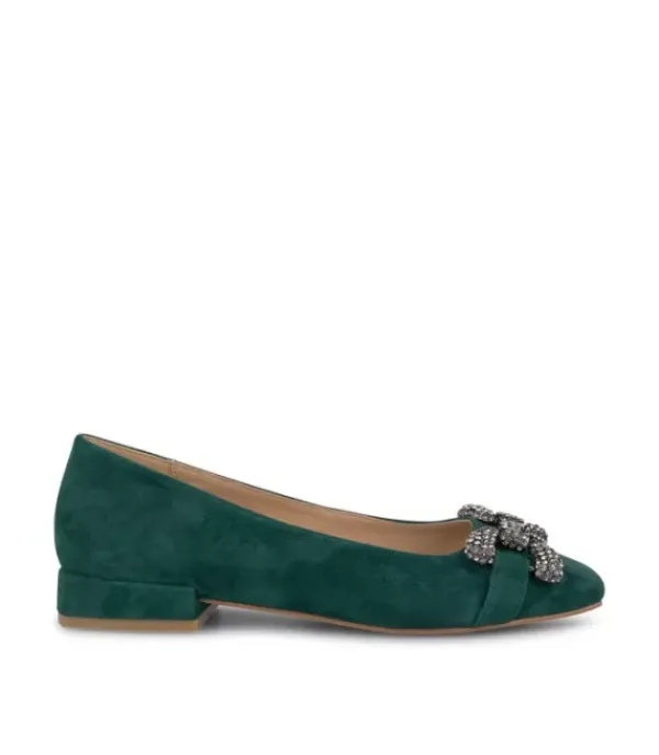 Zapatos Planos*Alma en Pena Comprar Bailarina De Piel Con Adorno
