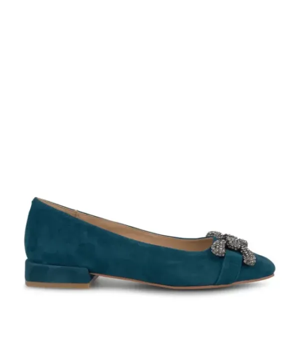 Zapatos Planos*Alma en Pena Comprar Bailarina De Piel Con Adorno