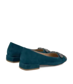 Zapatos Planos*Alma en Pena Comprar Bailarina De Piel Con Adorno