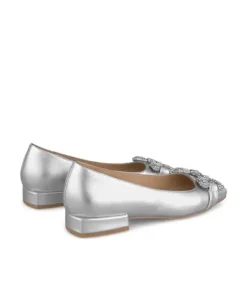 Zapatos Planos*Alma en Pena Comprar Bailarina De Piel Con Adorno