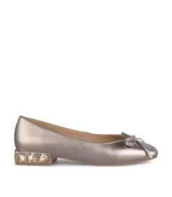 Zapatos Planos*Alma en Pena Comprar Bailarina De Piel Con Lazo