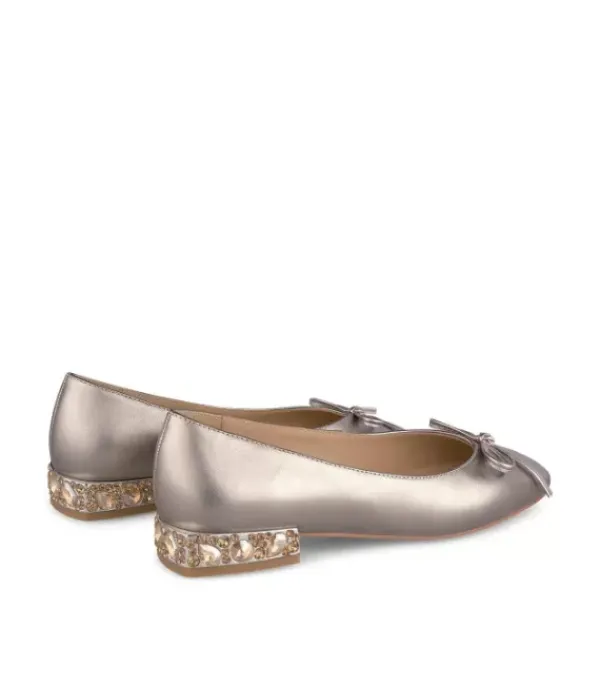 Zapatos Planos*Alma en Pena Comprar Bailarina De Piel Con Lazo