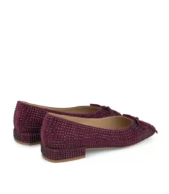 Zapatos Planos*Alma en Pena Comprar Bailarina Lazo Con Pedreria