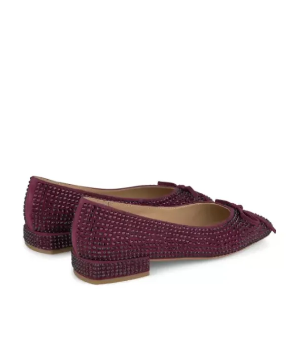 Zapatos Planos*Alma en Pena Comprar Bailarina Lazo Con Pedreria