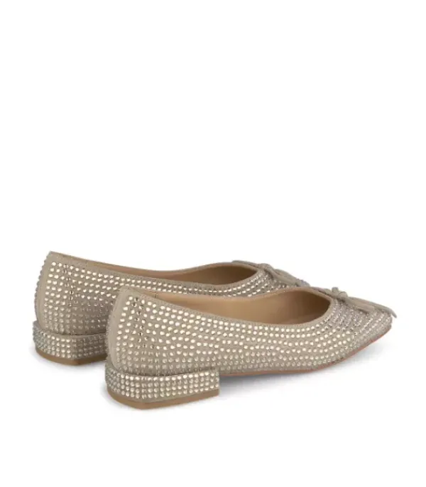 Zapatos Planos*Alma en Pena Comprar Bailarina Lazo Con Pedreria