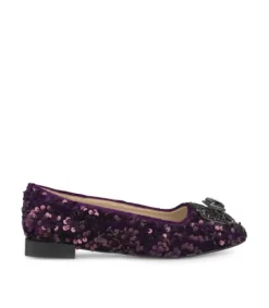Zapatos Planos Azules*Alma en Pena Comprar Bailarina Lentejuelas