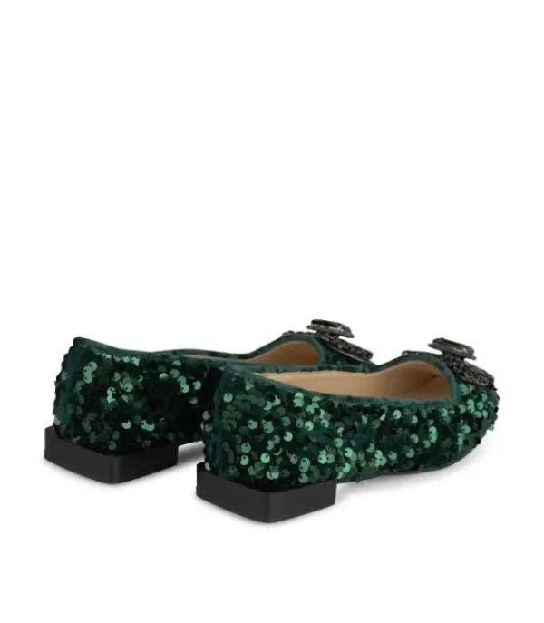 Zapatos Planos Azules*Alma en Pena Comprar Bailarina Lentejuelas