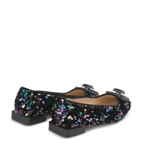 Zapatos Planos Azules*Alma en Pena Comprar Bailarina Lentejuelas