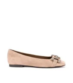 Zapatos Planos*Alma en Pena Comprar Bailarina Piel Con Adorno