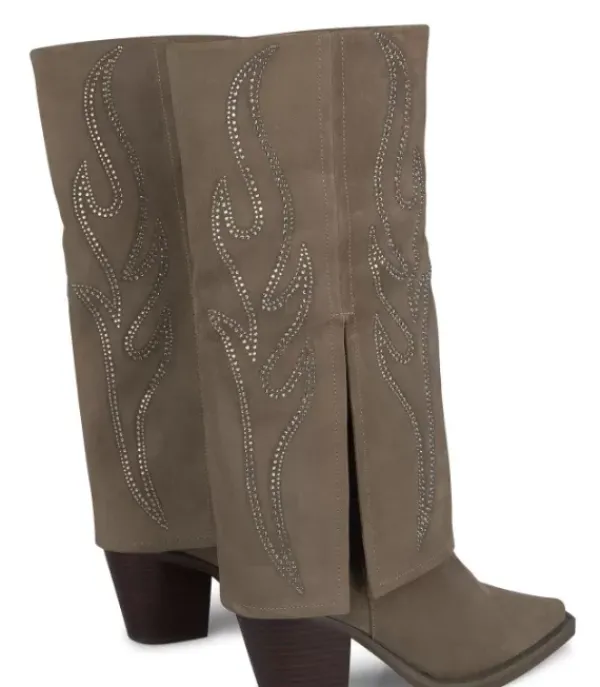 Botas Tacón*Alma en Pena Comprar Bota Adornada Con Llamas