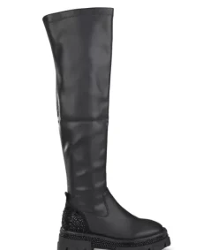 Botas Planas*Alma en Pena Comprar Bota Adornada Con Pedreria