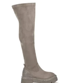 Botas Planas*Alma en Pena Comprar Bota Adornada Con Pedreria