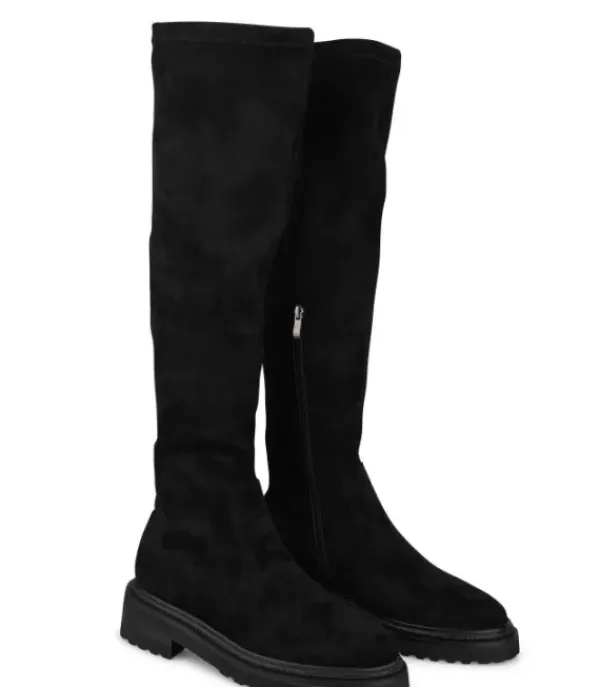 Botas Planas*Alma en Pena Comprar Bota Alta Ajustable