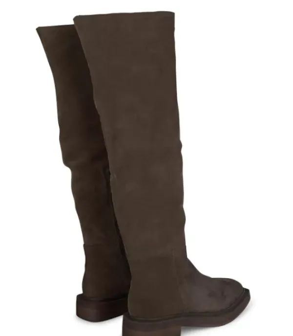 Botas Planas*Alma en Pena Comprar Bota Alta De Piel