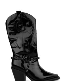 Botas Tacón*Alma en Pena Comprar Bota Con Broche De Pedreria