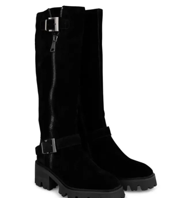 Botas Planas*Alma en Pena Comprar Bota Con Cremallera Lateral