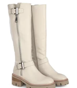 Botas Planas*Alma en Pena Comprar Bota Con Detalle De Cremallera Lateral