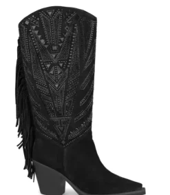 Botas Tacón*Alma en Pena Comprar Bota Con Flecos Traseros