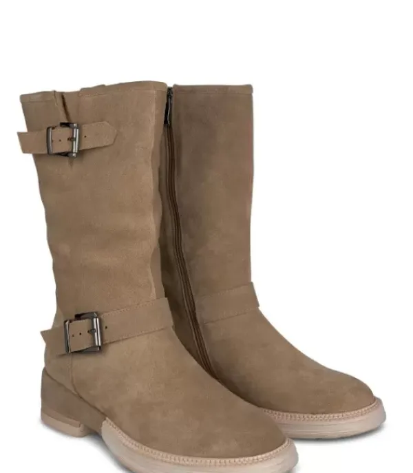 Botas Planas*Alma en Pena Comprar Bota Con Hebillas Laterales