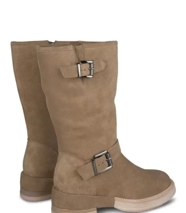 Botas Planas*Alma en Pena Comprar Bota Con Hebillas Laterales