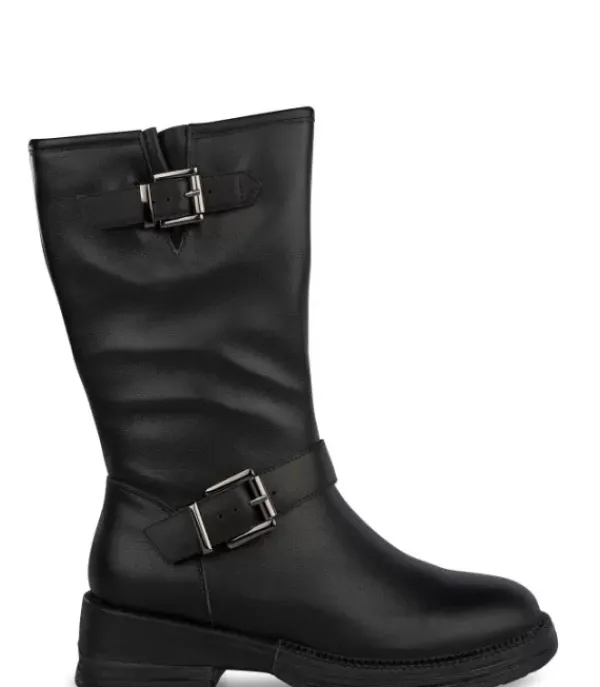 Botas Planas*Alma en Pena Comprar Bota Con Hebillas Laterales