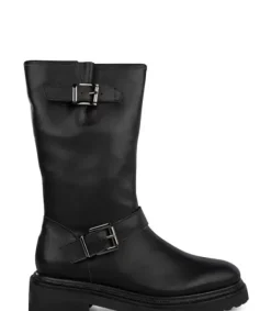 Botas Planas*Alma en Pena Comprar Bota Con Hebillas Piel