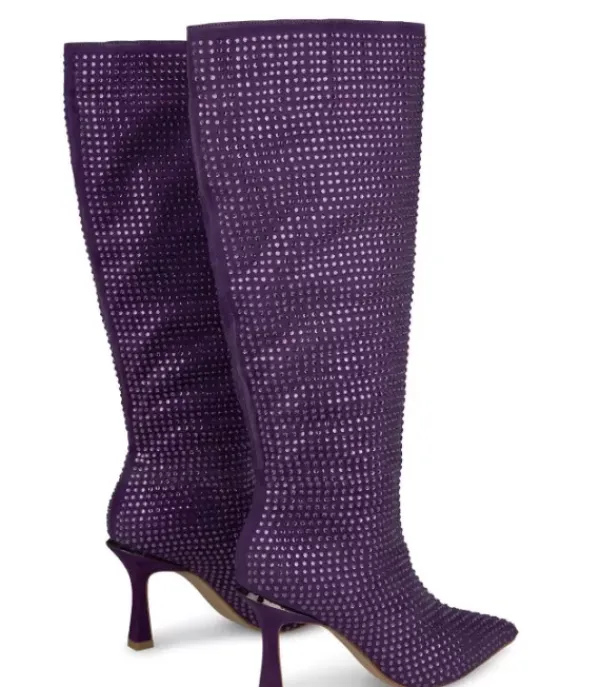 Botas Tacón*Alma en Pena Comprar Bota Cubierta De Pedreria