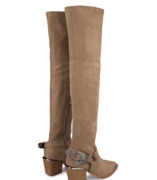 Botas Tacón*Alma en Pena Comprar Bota Mosquetera Hebilla