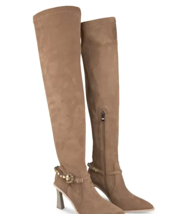 Botas Tacón*Alma en Pena Comprar Bota Mosquetera Tira Pedreria