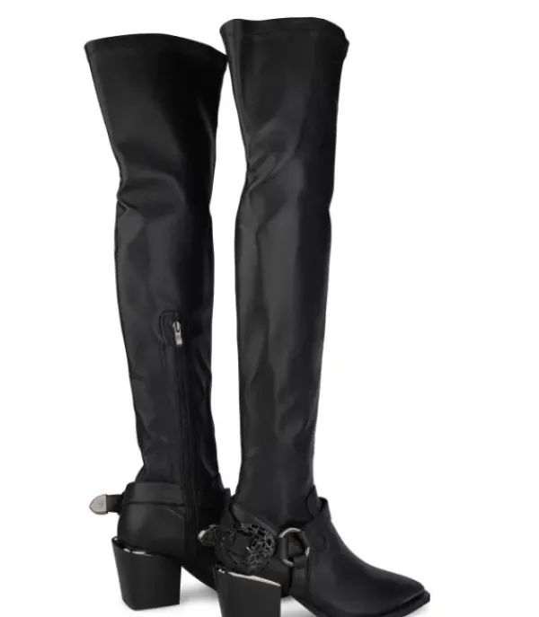 Botas Tacón*Alma en Pena Comprar Bota Mosquetero Con Hebilla
