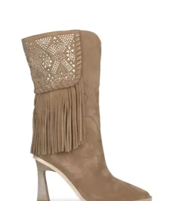 Botas Tacón*Alma en Pena Comprar Bota Pedreria Con Flecos