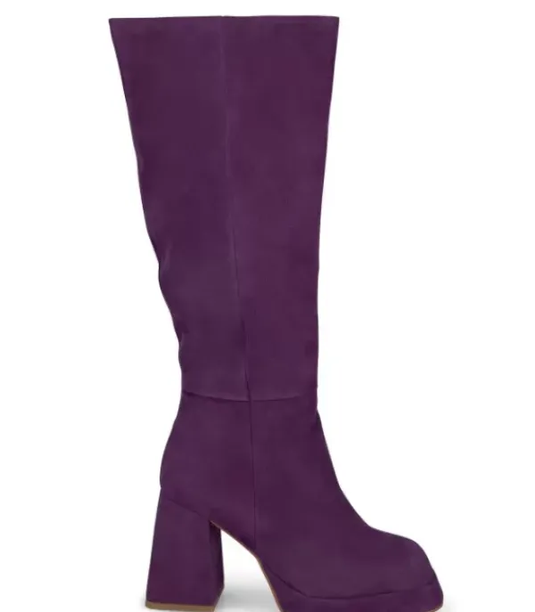 Botas Tacón*Alma en Pena Comprar Bota Piel Pierna Alta