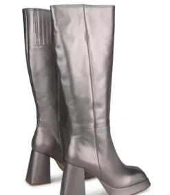 Botas Tacón*Alma en Pena Comprar Bota Piel Pierna Alta